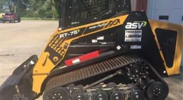 ASV Posi-Track RT-75 Skid Steer Track Loader