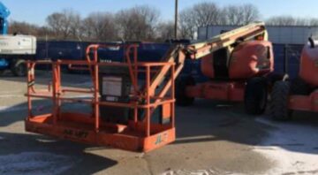 JLG 600AJ Articulating Boom Lift with 55ft reach
